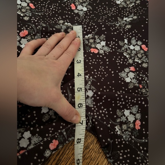 LIVE‎ THE PROCESS | Brown Floral Bike Shorts Sz M - Picture 6 of 9